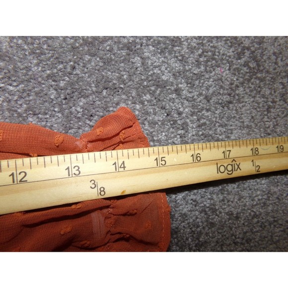 402 & beyond off the shoulder peasant top long sleeve boho size SM - Picture 9 of 9